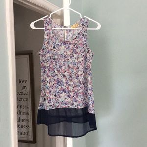 Floral tank